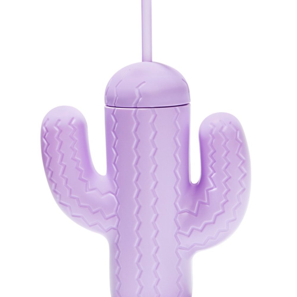 NWT Pink Sky Purple Cactcus Cup